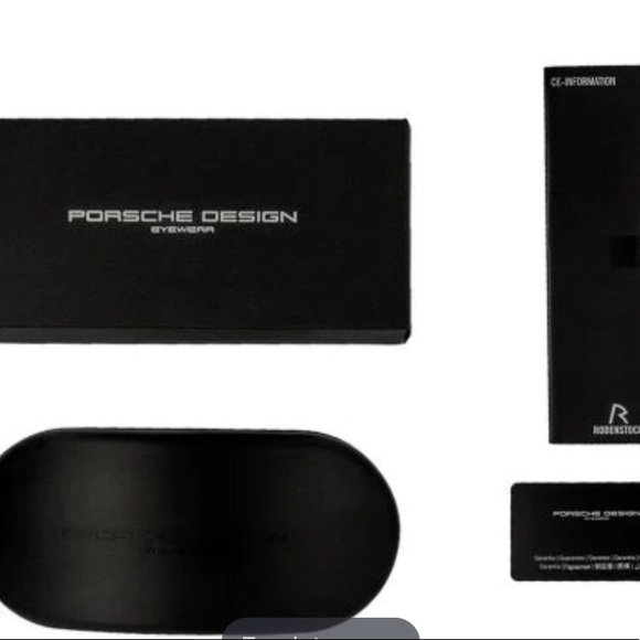Porsche Design Aviators P8478 Black/Grey / 63 Kardashian NEW IN BOX - Picture 4 of 9